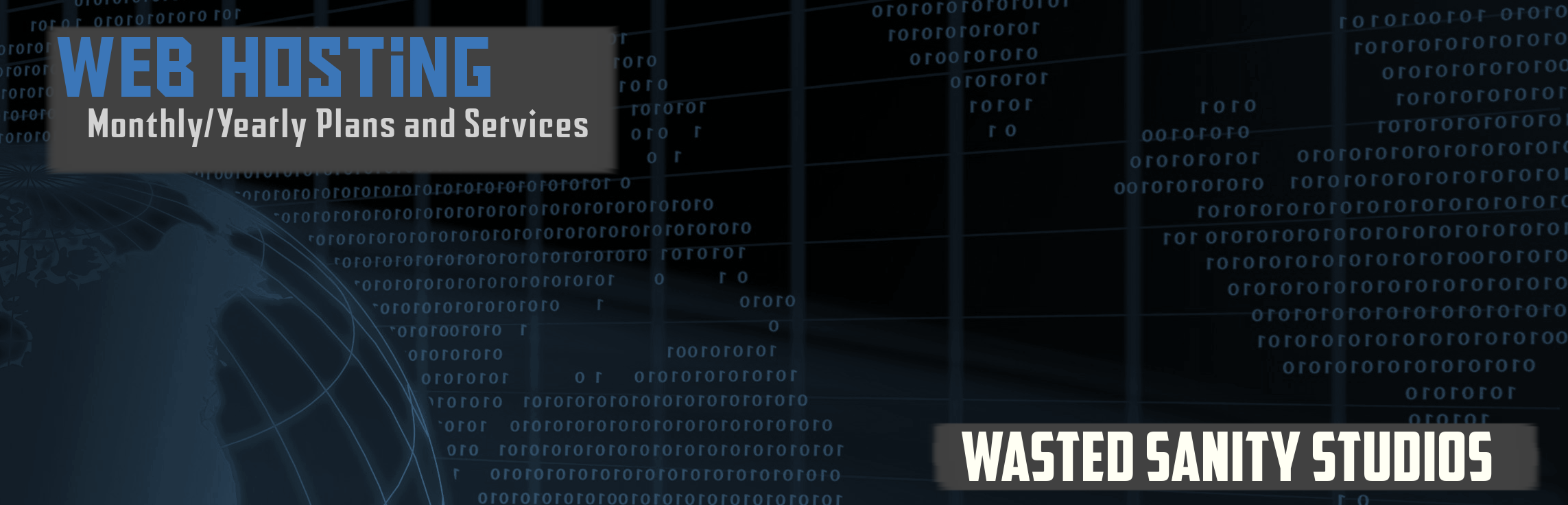 Website Hosting - WastedSanityStudios.com